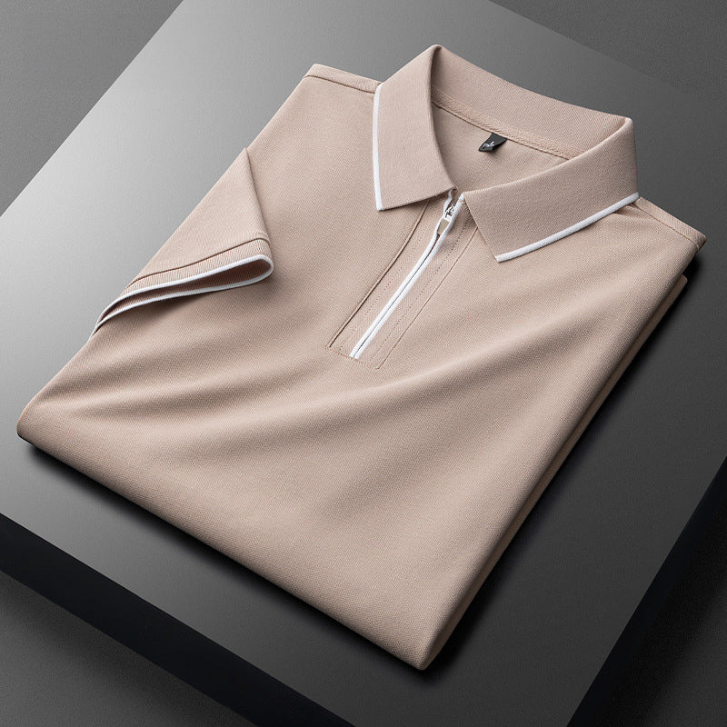 Elegante camiseta polo de algodón - Imagen 5