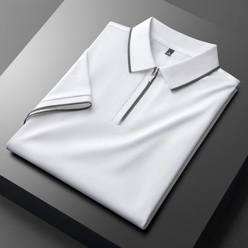 Elegante camiseta polo de algodón - Imagen 3