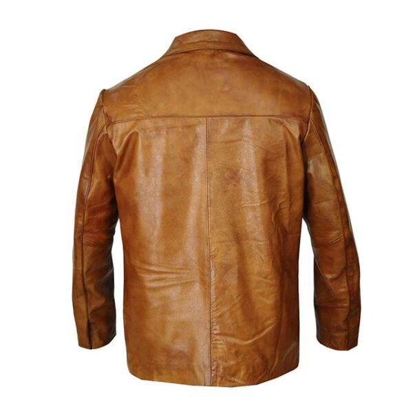 Chaqueta de piel de oveja Leonardo Hollywood para hombre - Imagen 4