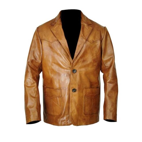 Chaqueta de piel de oveja Leonardo Hollywood para hombre - Imagen 5