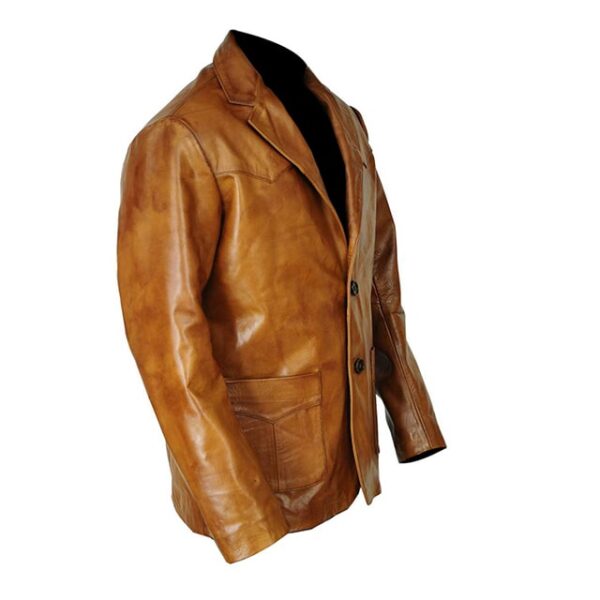 Chaqueta de piel de oveja Leonardo Hollywood para hombre - Imagen 3