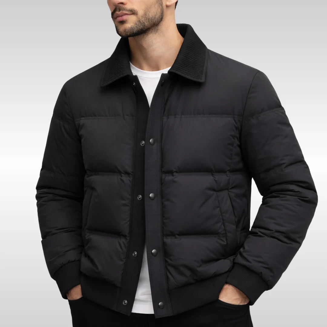 Elegante chaqueta acolchada - Imagen 3
