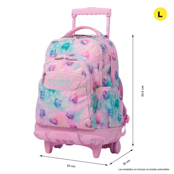 Mochila Renglones Glitter Totto MA03ECO006G - Imagen 5