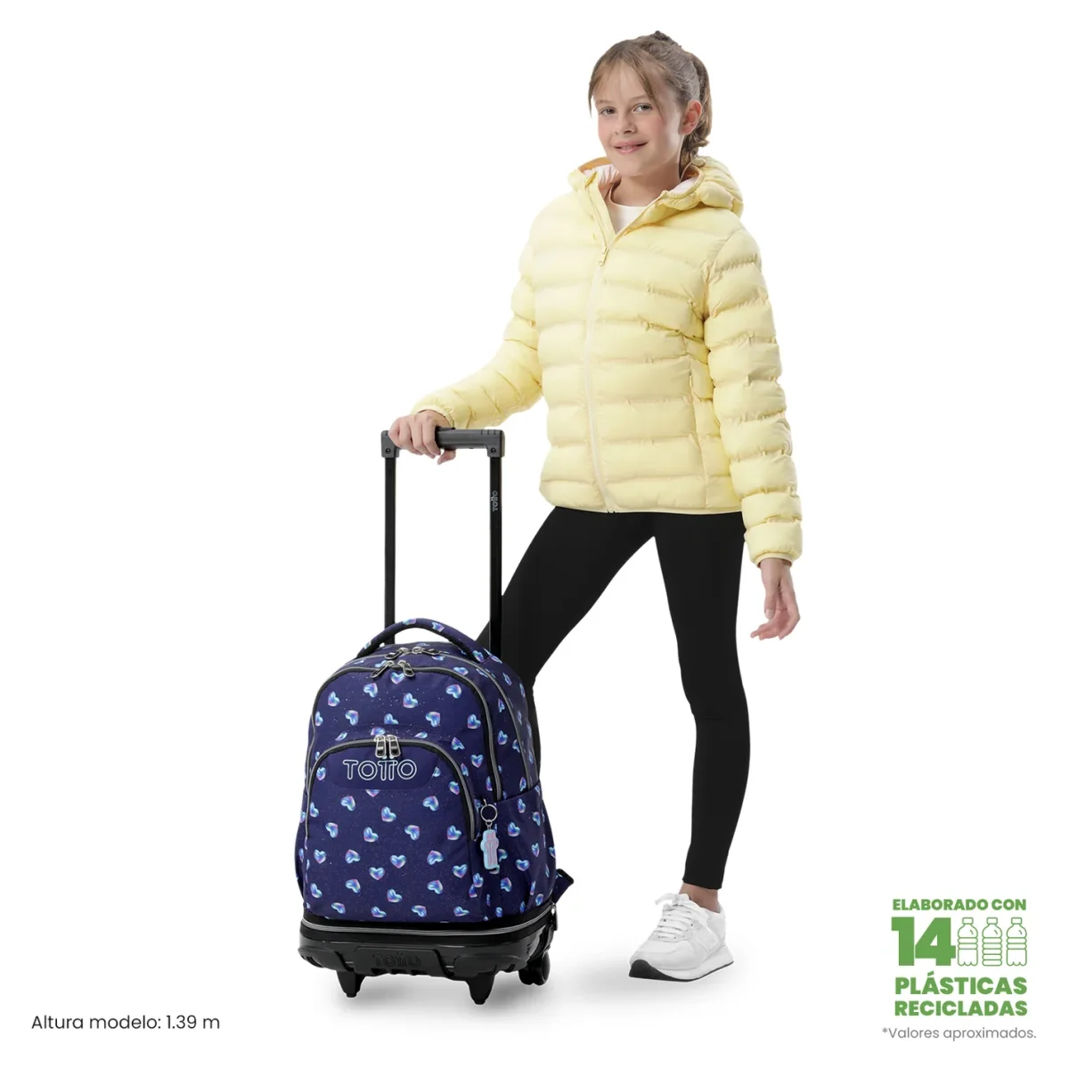 Mochila Desmontable Tiza TOTTO MA03ECO14G - Imagen 3