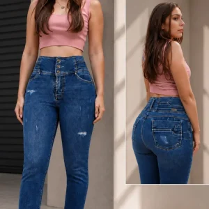 Jeans Slim Medio Claro