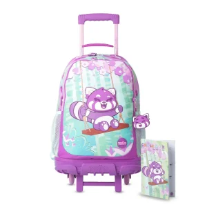 MOCHILA CON RUEDAS TOTTO BAMBU KIT + LIBRO MJ03BAB003