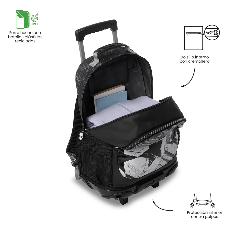 Mochila de ruedas Champion TOTTO GRANDE MJ03CHP003 - Imagen 6