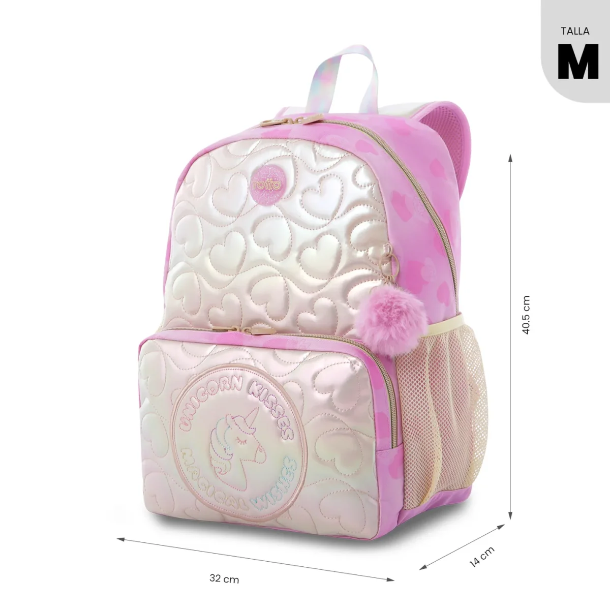 MOCHILA TOTTO UNICORN KISSES M MJ04UNK003 - Imagen 4