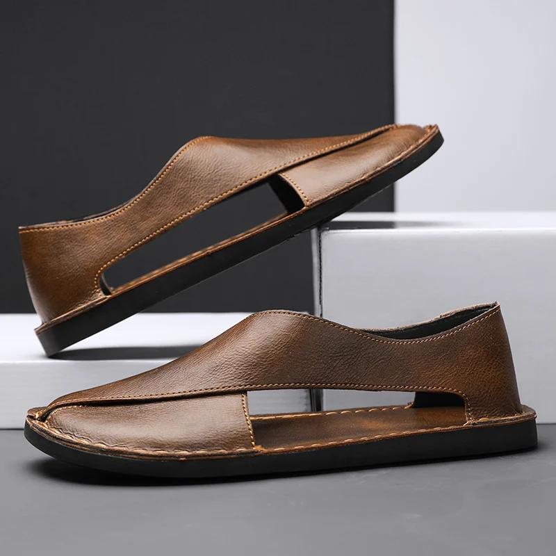 Sandalias de piel de primera calidad - Imagen 4
