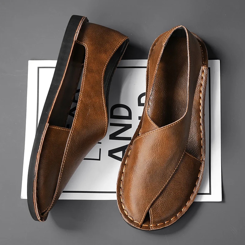 Sandalias de piel de primera calidad - Imagen 5