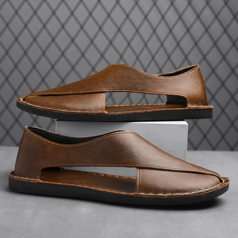 Sandalias de piel de primera calidad - Imagen 3