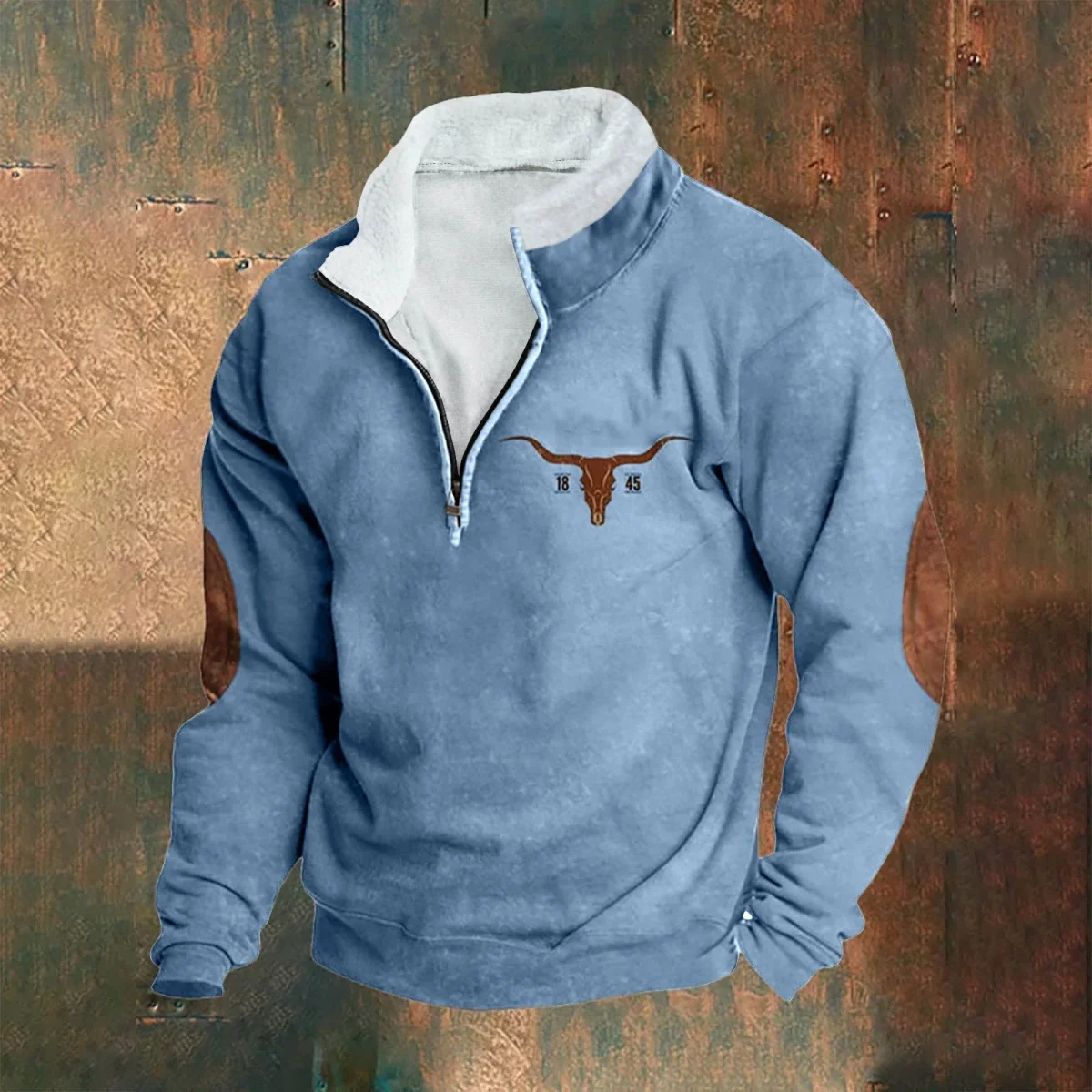 Jersey vintage con cremallera - Imagen 7