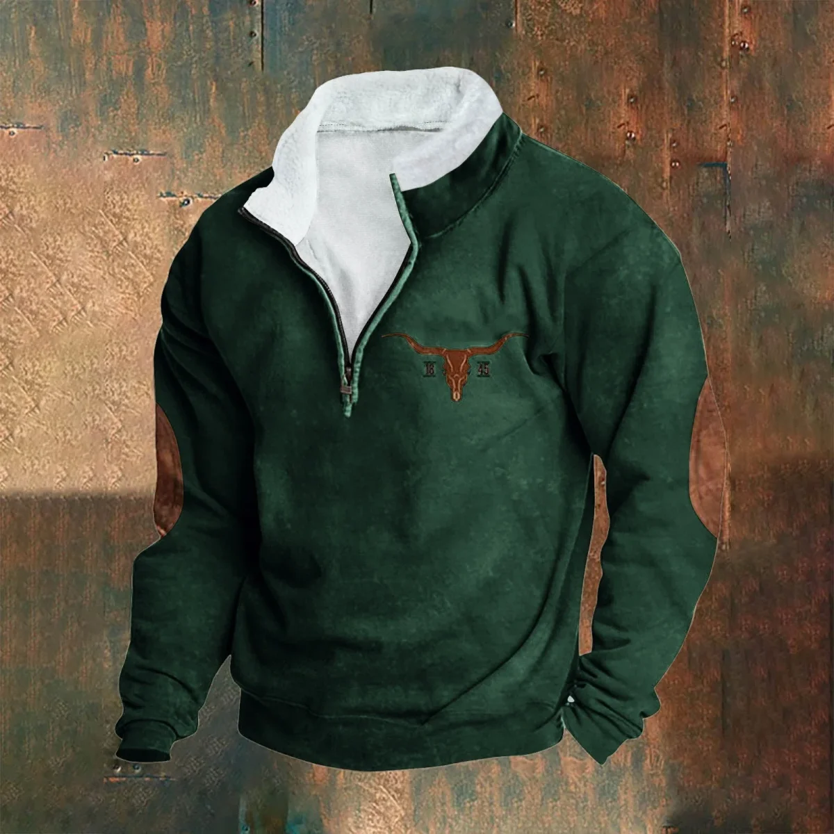 Jersey vintage con cremallera - Imagen 4