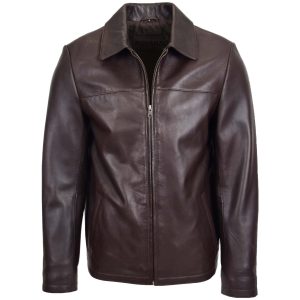 BUNERI Harrington de Cuero James Marrón