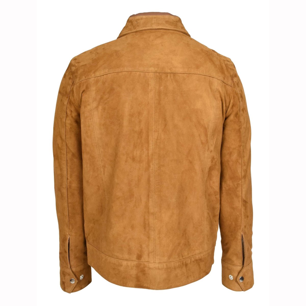 BUNERI Chaqueta Larry de Ante de Cabra Coñac - Imagen 3