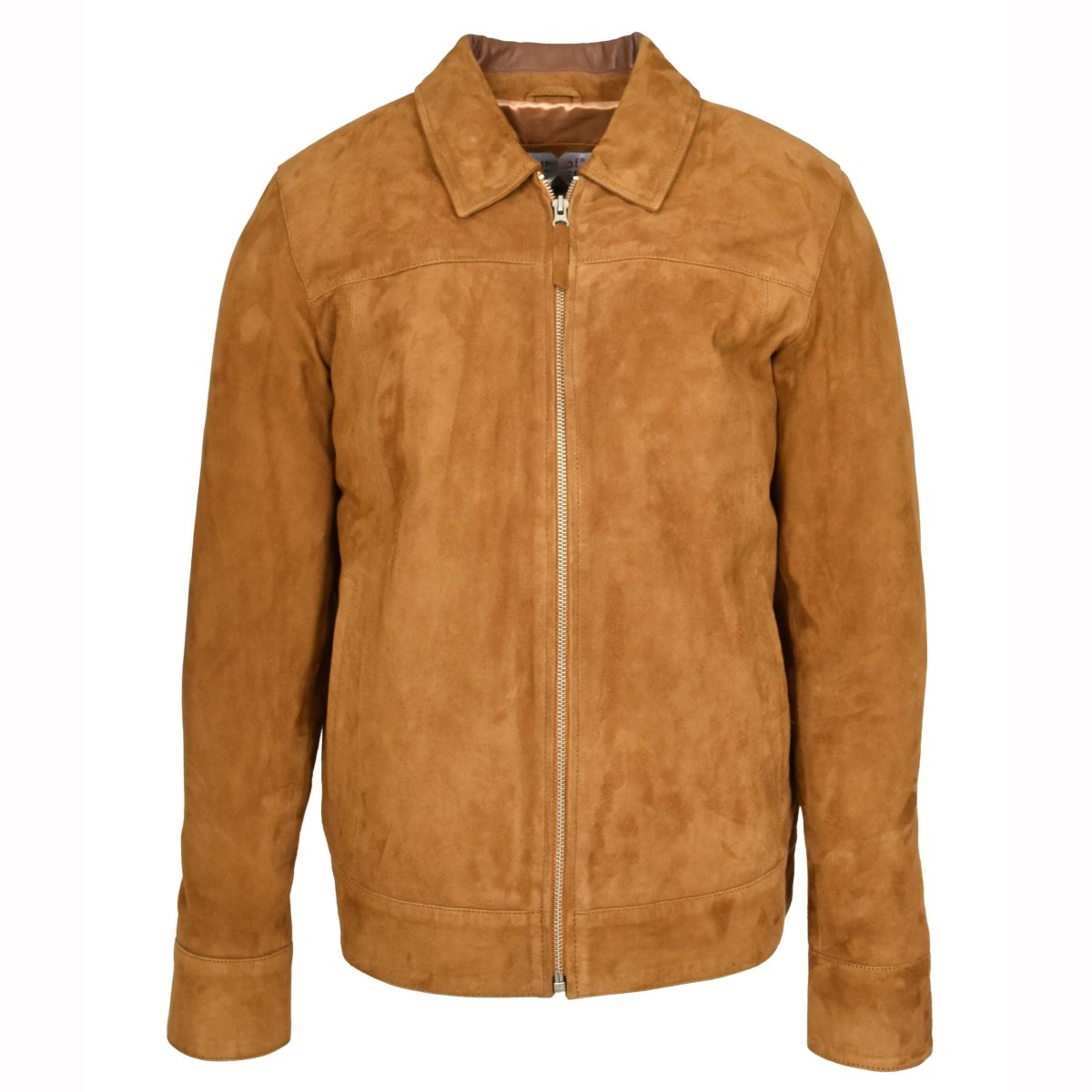 BUNERI Chaqueta Larry de Ante de Cabra Coñac - Imagen 8