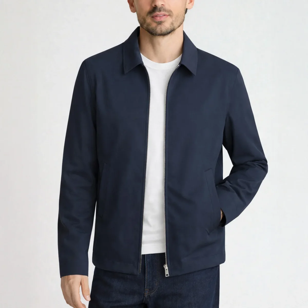 Chaqueta entallada con cremallera - Imagen 7