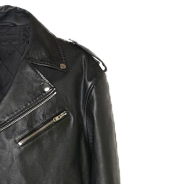 Chaqueta de moto de cuero auténtico Brando Biker Moto Racer - Imagen 5