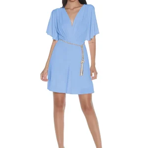 Vestido vuelo cruzado