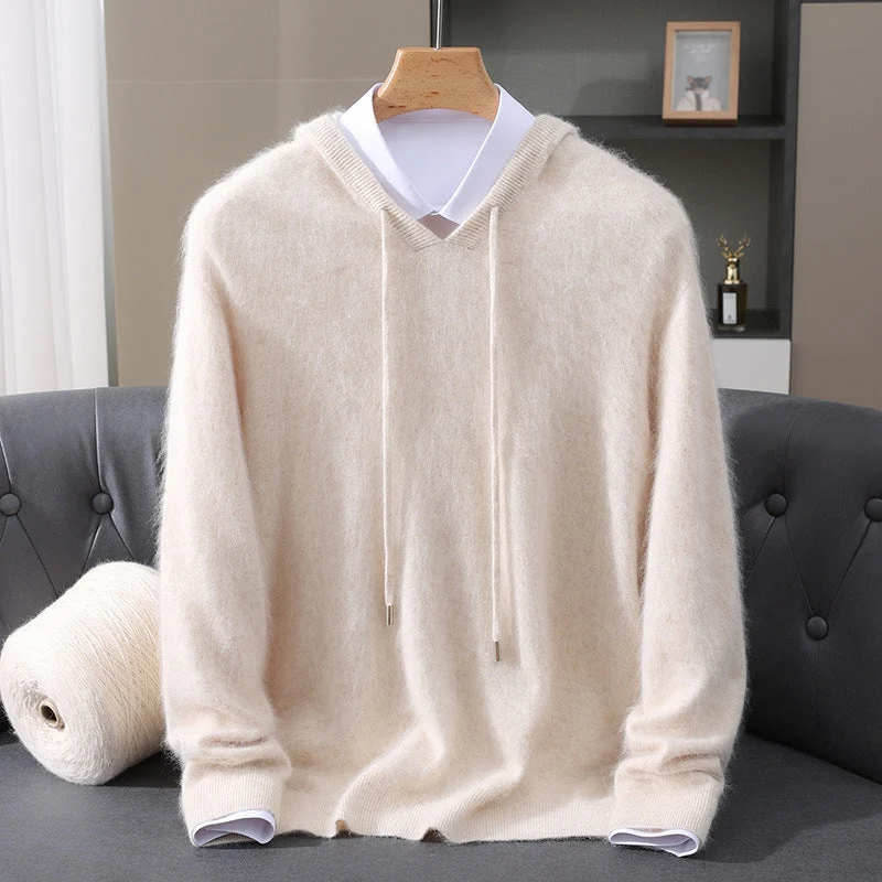 Sudadera con capucha elegante de cachemira - Imagen 4