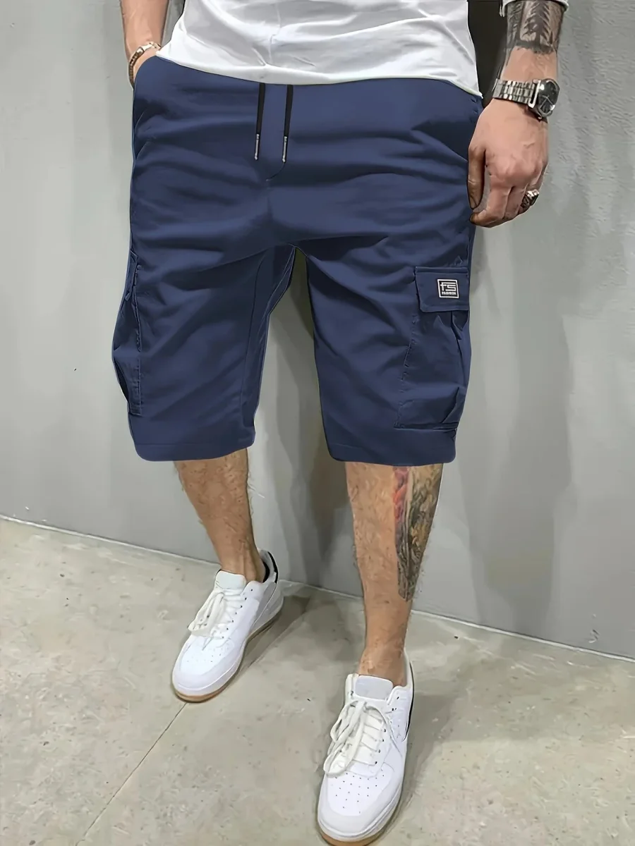 Pantalones cortos cargo elegantes - Imagen 9