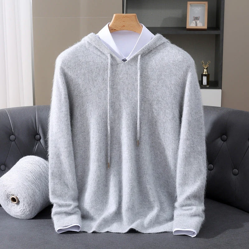 Sudadera con capucha elegante de cachemira - Imagen 5