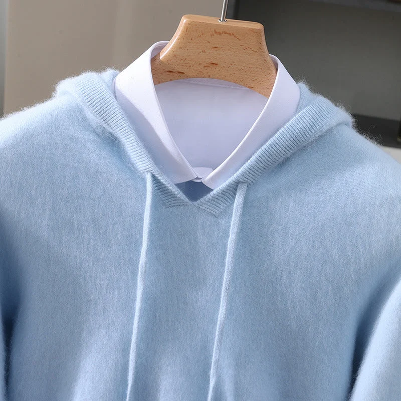 Sudadera con capucha elegante de cachemira - Imagen 9