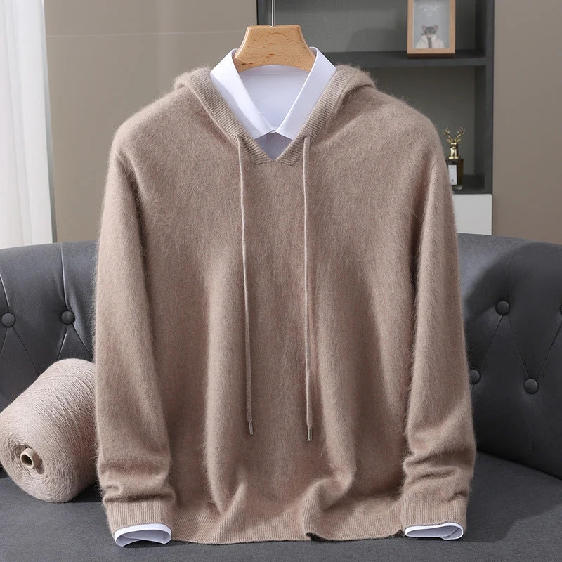 Sudadera con capucha elegante de cachemira - Imagen 7
