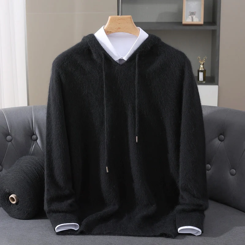 Sudadera con capucha elegante de cachemira - Imagen 8