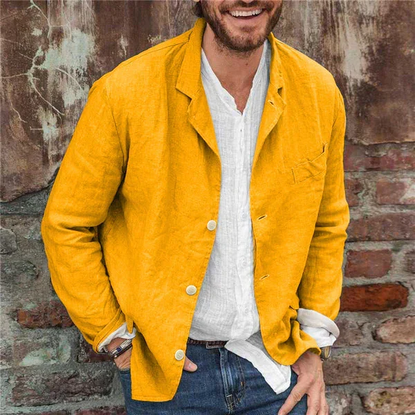 Blazer informal de algodón - Imagen 3
