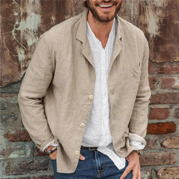 Blazer informal de algodón - Imagen 7