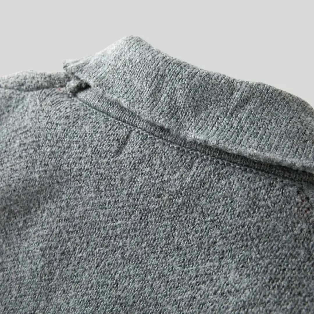 Cárdigan de lana con diseño jacquard - Imagen 9
