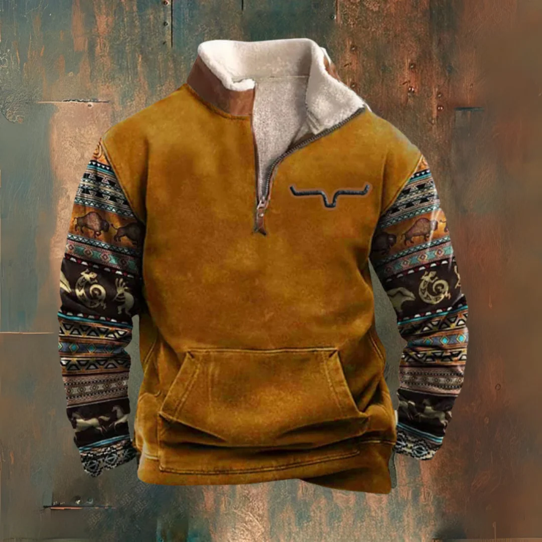 Jersey vintage con cremallera - Imagen 3