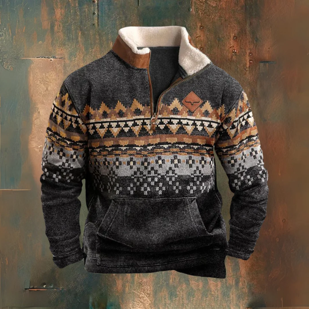 Jersey vintage con cremallera - Imagen 3