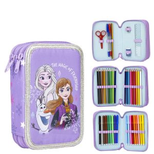 Plumier con accesorios Frozen 576