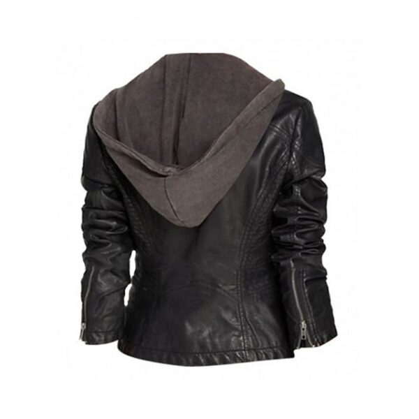 Chaqueta de piel de oveja para hombre de Quantico - Imagen 4