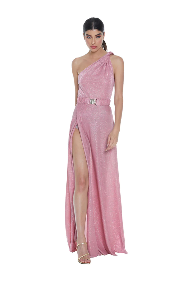 Vestido lurex abertura RELISH - Imagen 3