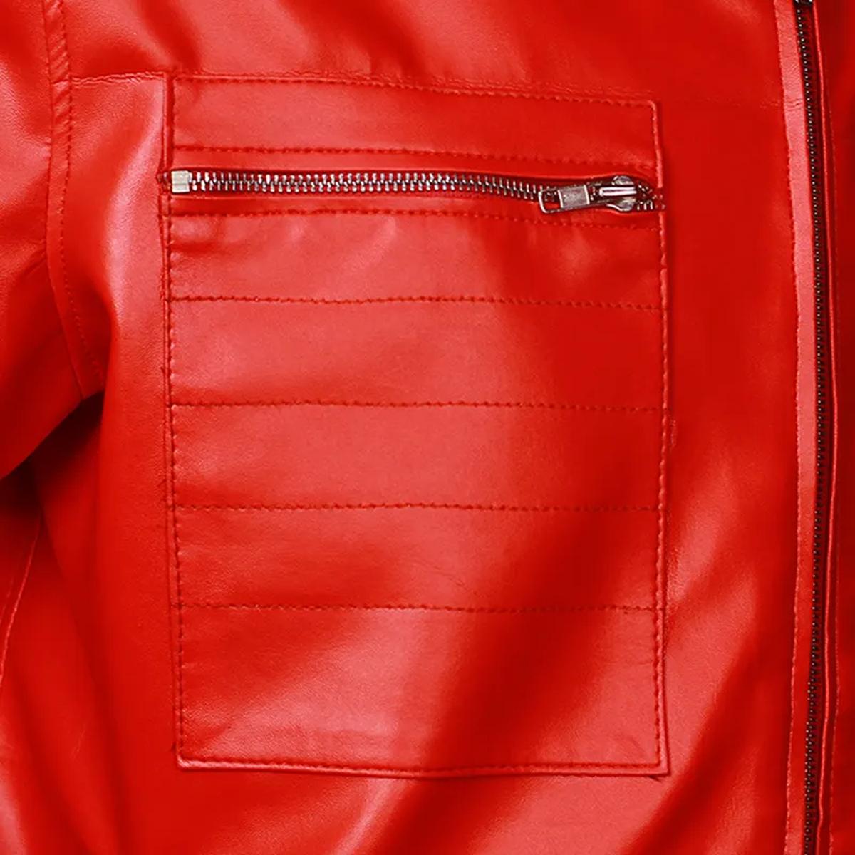 Chaqueta ligera para hombre de suave piel de cordero. - Imagen 7