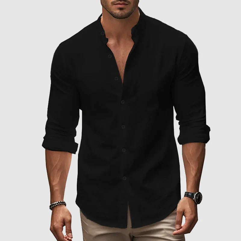Camisa de lino transpirable - Imagen 6