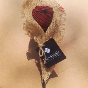 Rosa solidaria de tela DIOP