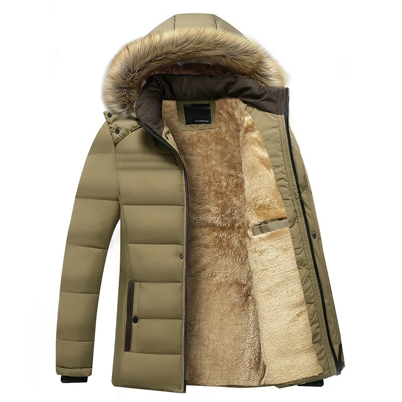 Elegante chaqueta de invierno de felpa de algodón - Imagen 5