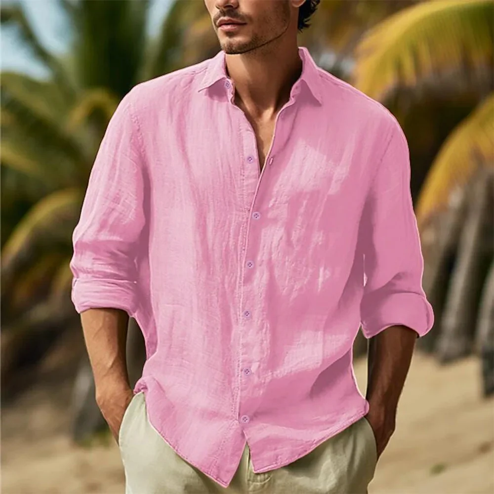 Camisa informal de lino - Imagen 8