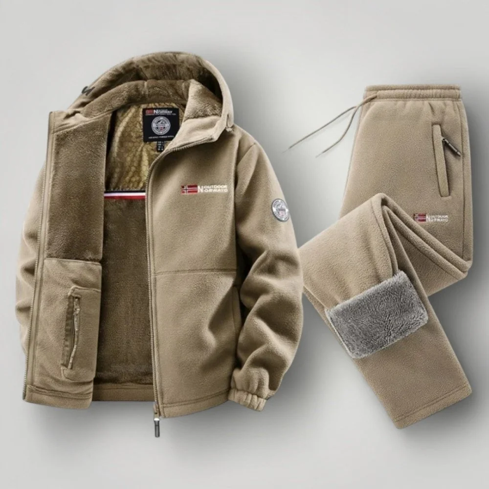 Elegante conjunto de forro polar - Imagen 3
