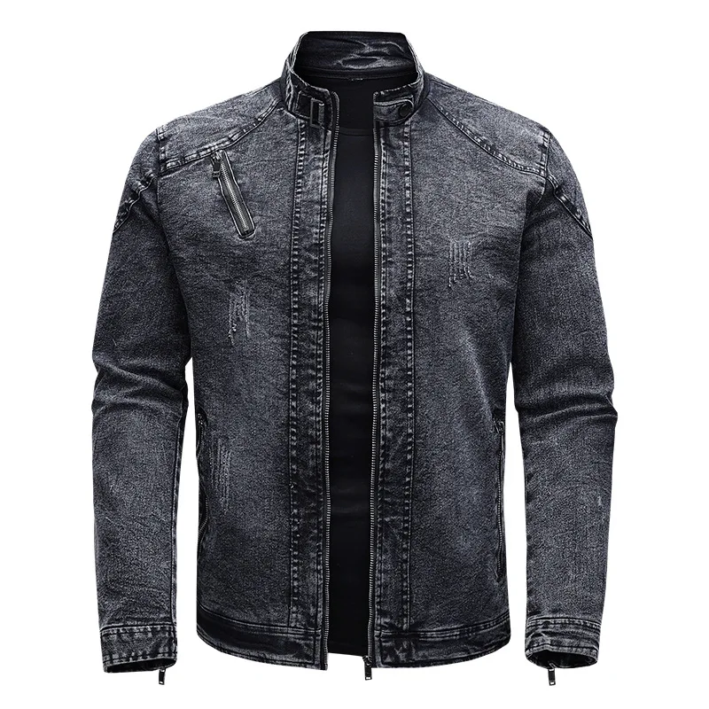 Chaqueta de moto vaquera - Imagen 5