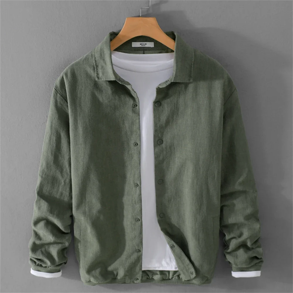 Elegante chaqueta de verano de algodón - Imagen 4