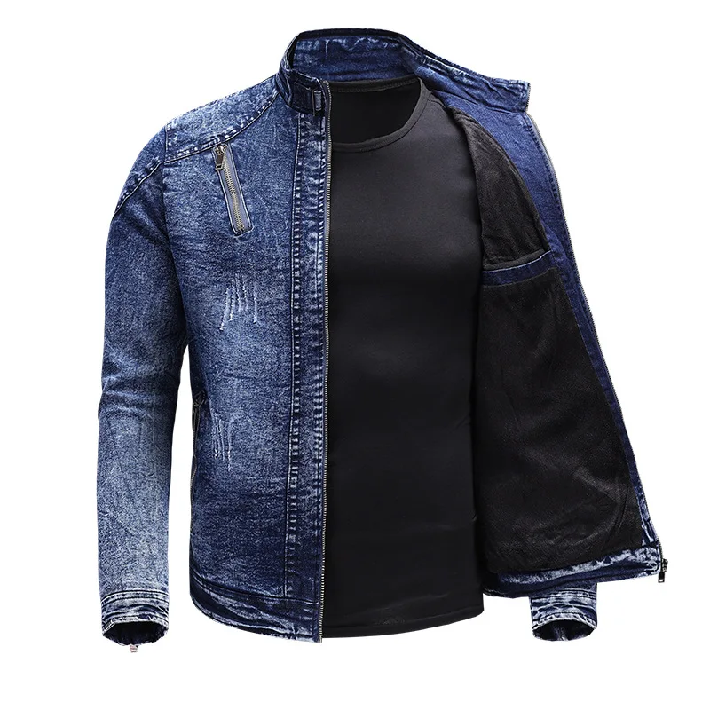 Chaqueta de moto vaquera - Imagen 7