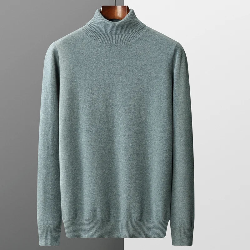 Jersey de cuello alto de lana «Genève» - Imagen 4