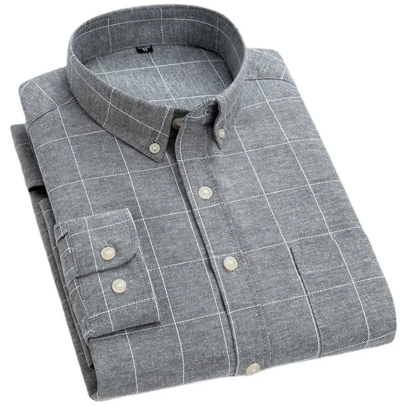 Camisa de algodón de manga larga - Imagen 8