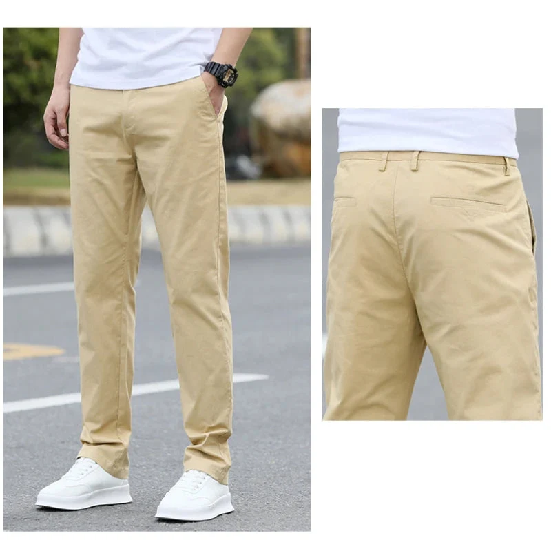 Pantalones chino para hombre transpirables - Imagen 9