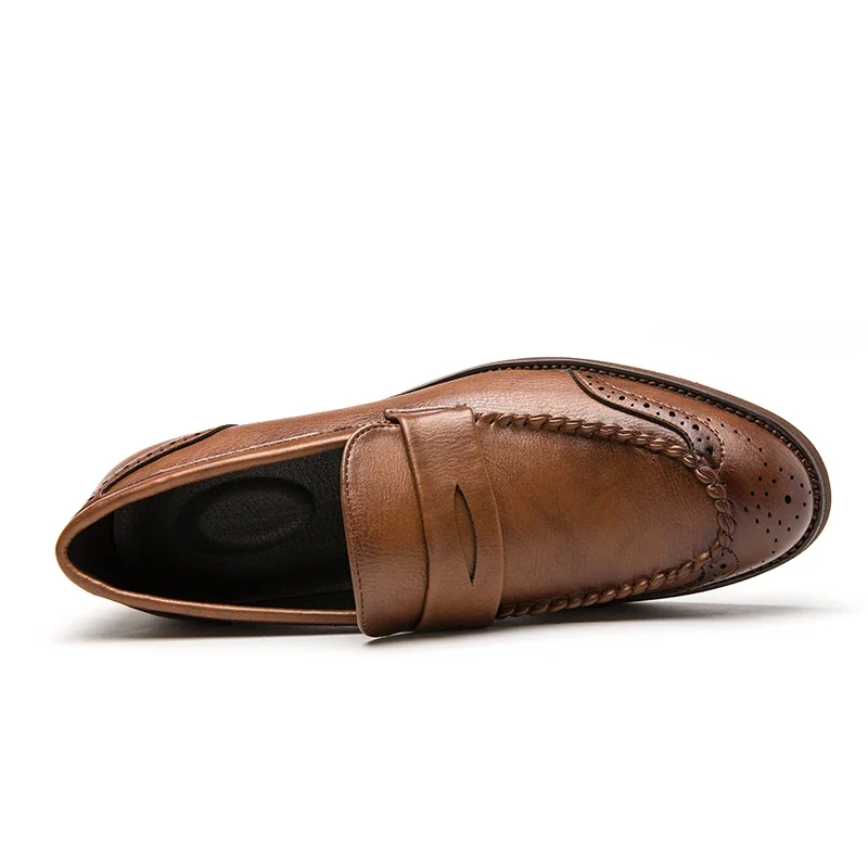 Mocasines de cuero elegantes - Imagen 7